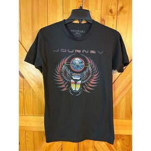 Journey Band Mens Size Small Black Graphic Concert Tour Tee T-Shirt 2020 (0513)